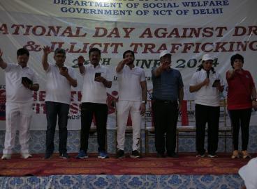 Program on International Day Against Drug Abuse and Illicit Trafficking on 26 june 24 conducted by Directorate of Prohibition, Dept of Social Welfare GNCT Delhi